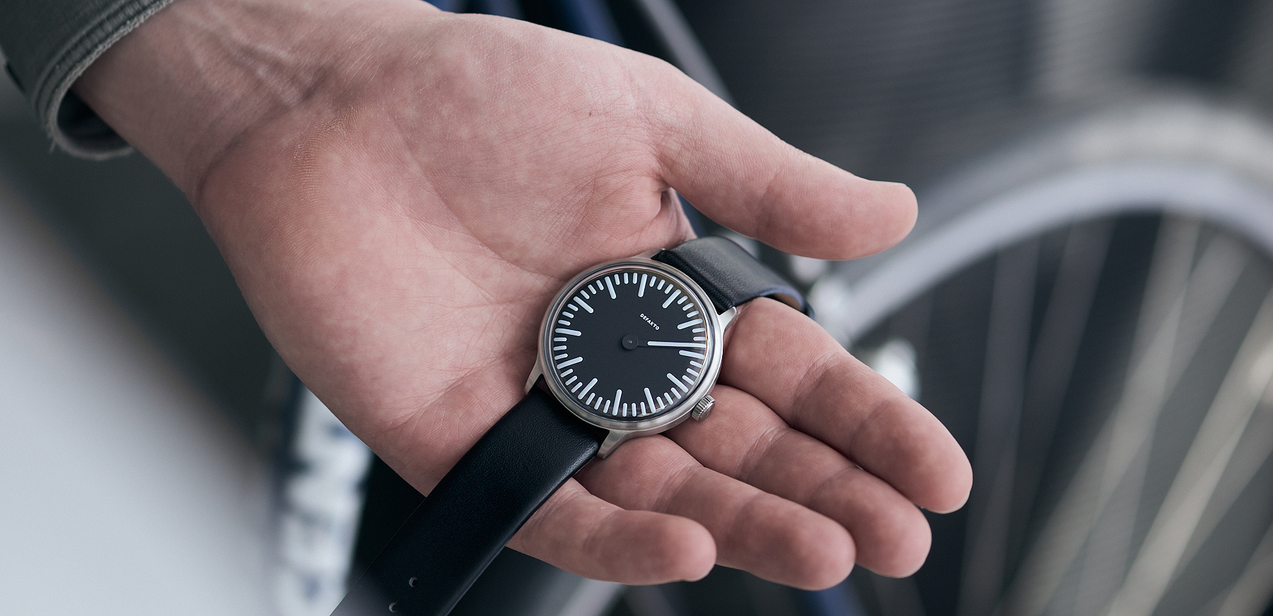 Defakto Meta Einzeigeruhr Single-hand watch one-hand watch